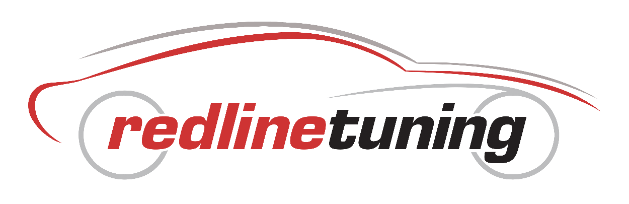 redline tuning logo red on black